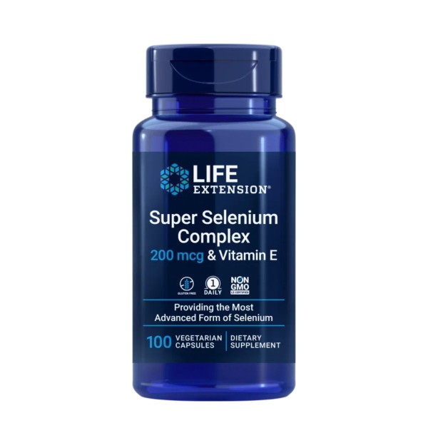 Super Selenium Complex & Vitamin E - 100 vcaps.