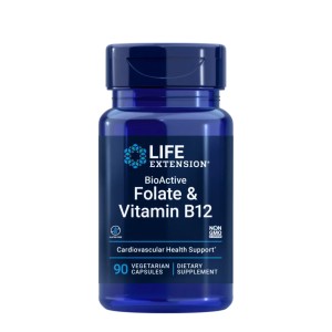 Folate & Vitamin B12 - 90 vcaps.