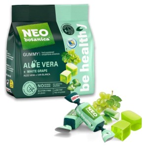 Aloe Vera Gummy + White Grape - 90 gr