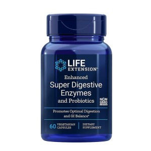 Enhanced Super Digestive Enzymes and Probiotics - 60 vcaps.