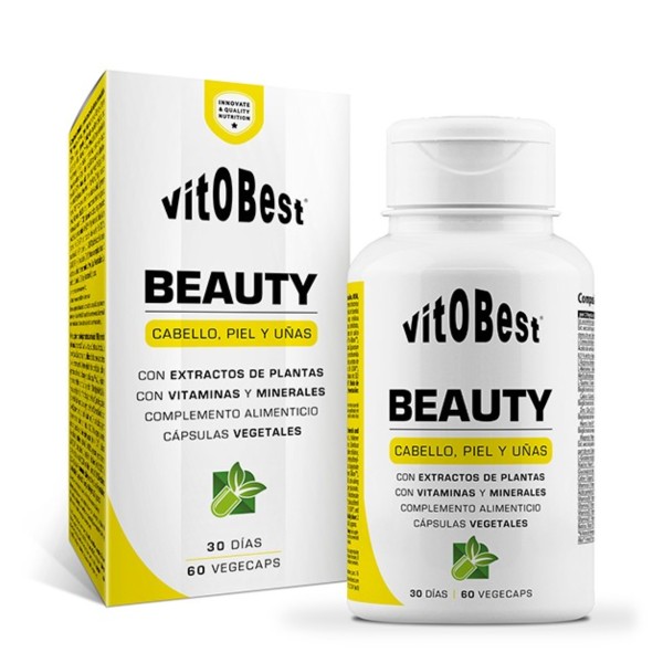 Beauty (Cabello, Piel y U&ntilde;as) - 60 vcaps.