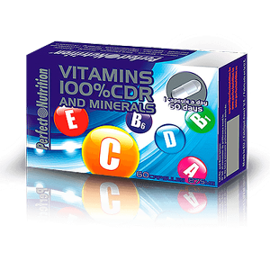 Vitamins and Minerals - 60 caps.
