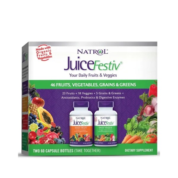 JuiceFestiv - 60+60 caps.