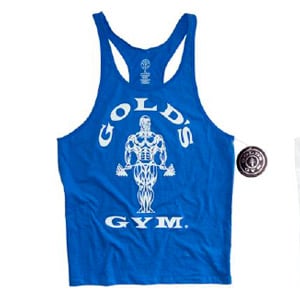 Camiseta Gold Gym Tirantes Azul
