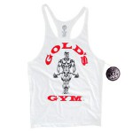 Camiseta Gold Gym Tirantes Blanco