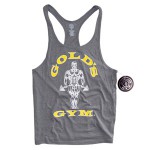 Camiseta Gold Gym Tirantes Gris