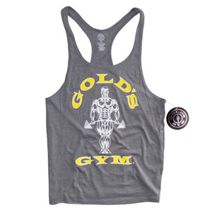 Camiseta Gym Joe Premium Contraste de Gold's Gym en Camisetas de Tirantes  Hombre de MASmusculo
