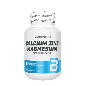 Calcium Zinc Magnesium - 100 tabls
