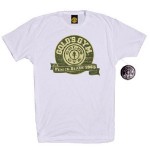 Camiseta Gold Gym Casual Blanca