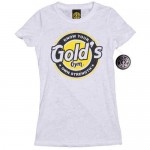 Camiseta Gold Gym Ladies Blanca