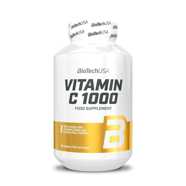 Vitamin C 1000 Rose Hips & Bioflavonoids - 100 tabls.