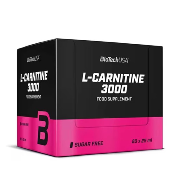 L-Carnitine 3000 - 20 viales x 25 mililitros