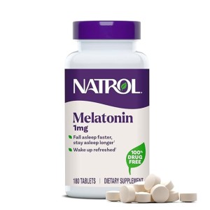 Melatonina 1mg - 180 caps.