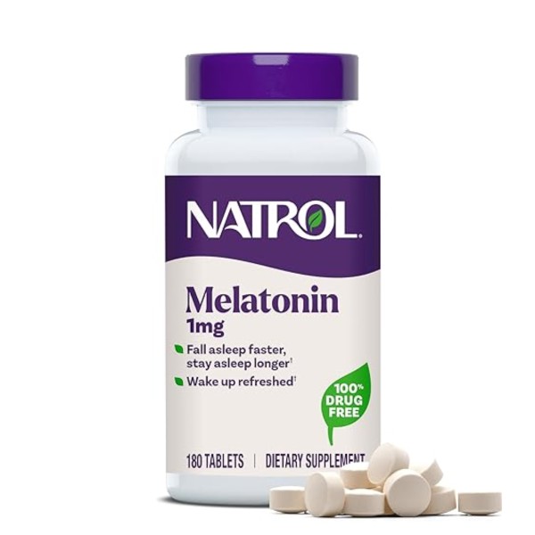 Melatonina 1mg - 180 caps.
