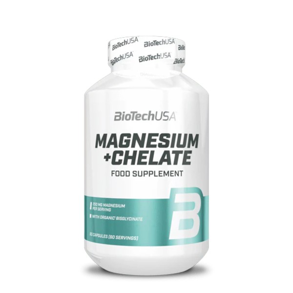 Magnesium + Chelate - 60 Caps