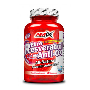 Pure Resveratrol Anti-Ox - 60 caps.