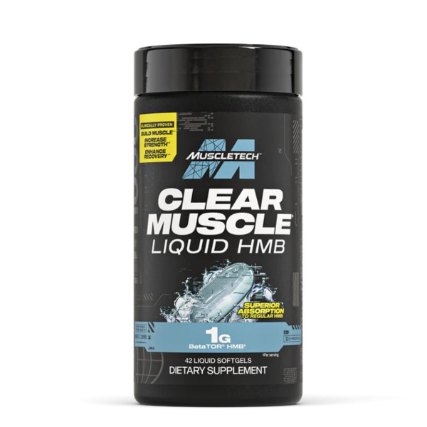 Clear Muscle Liquid HMB - 42 Softgels
