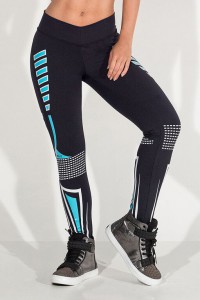 FCL80196 Preto Pants - Mallas LBM Negras 07