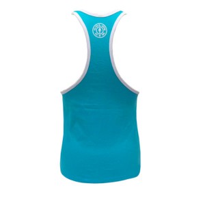 GGLVST-021 Camiseta de tirantes chica Gold Gym Turquoise