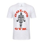 Camiseta Gold Gym Muscle Joe Blanca