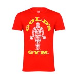 GGTS-002 Camiseta Gold Gym Muscle Joe Roja