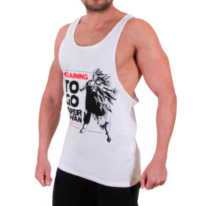 Camiseta PonteMAS-Saiyan Blanca