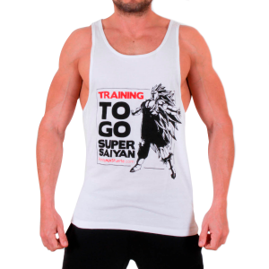 Camiseta PonteMAS-Saiyan Blanca