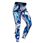 TRECGIRL 009 - LEGGINGS/BLUE-WHITE - Mallas Trec Nutrition Chica Azules