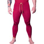 PRO PANTS 006/MAROON - Pantalon Largo Trec Nutrition Granate
