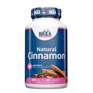 Canela Organica (Organic Cinnamon) 500mg - 60 caps.