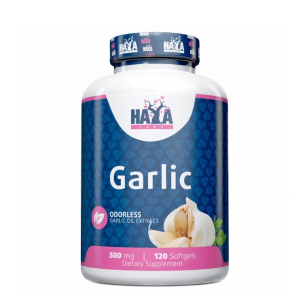Ajo sin Olor (Odorless Garlic) 500mg - 120 perlas