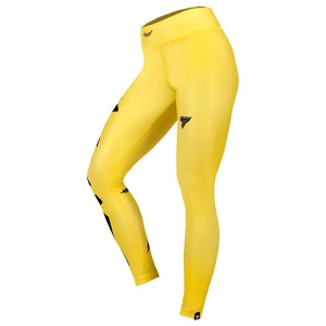 TW LEGGINGS TRECGIRL 15 - Mallas Trec Nutrition Amarillas