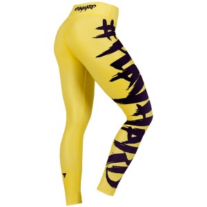 TW LEGGINGS TRECGIRL 15 - Mallas Trec Nutrition Amarillas