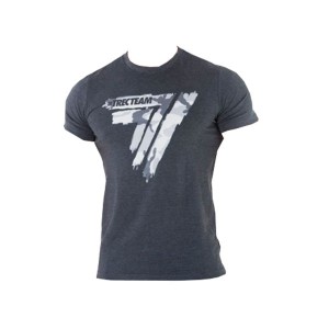 T-SHIRT - PLAY HARD 012 - CAMO - GRAPHITE MELANGE - Camiseta Trec Nutrition Gris