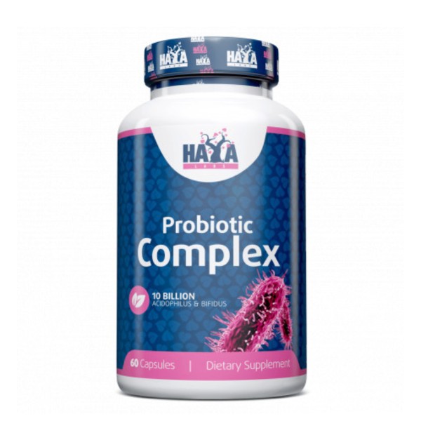 Probiotic Complex (10 Billones Acidophilus y Bifidus) - 60 caps.