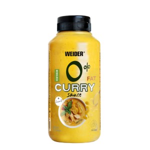 Weider Sauce 0% Curry - 265 ml Weider Sauce 0% Curry - 265 ml