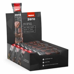Zero Milk Chocolate - 24 Barritas x 30 gr