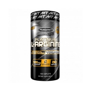 100% Platinum L-Arginine - 100 caps.