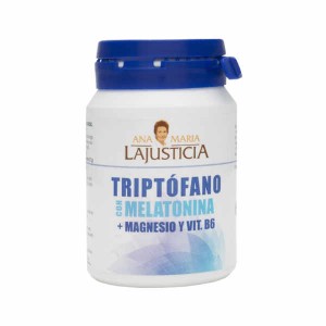 Triptofano con Melatonina + Magnesio + Vit B6 - 60 tabls.