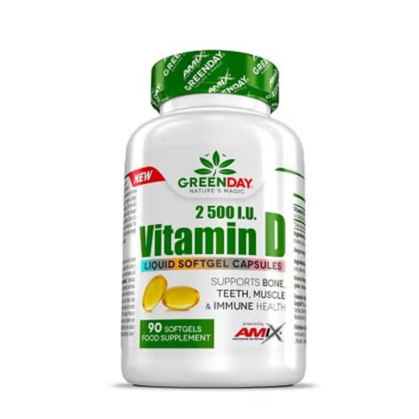 Vitamin D 2500 I.U. - 90 caps.