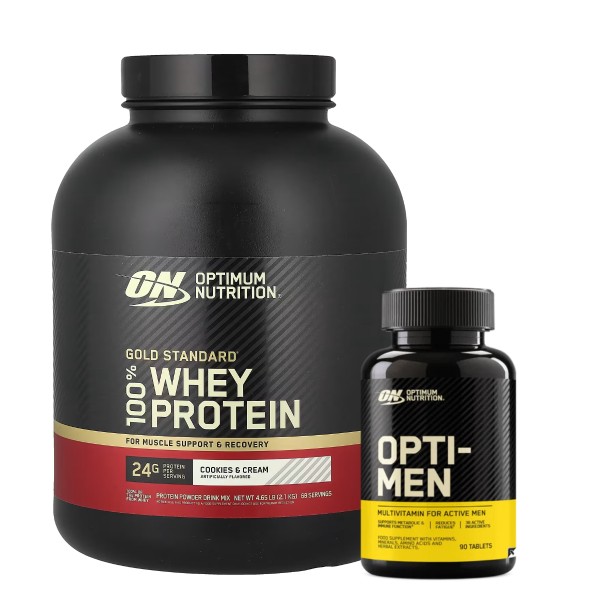 Pack Whey Gold Standard + Opti-Men