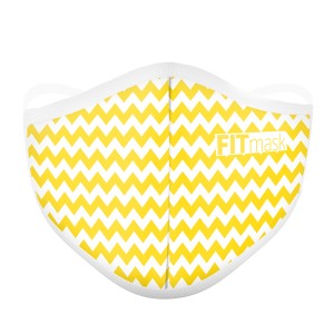 FITmask Chevron Yellow - Adulto