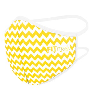 FITmask Chevron Yellow - Adulto