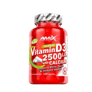 Vitamin D3 with Calcium - 120 caps.