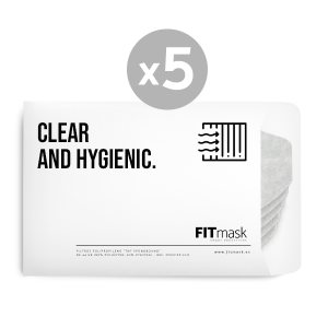 FM001SP-FLO5U - Pack 5 filtros interiores - FITmask FM001SP