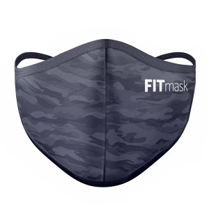 Mascarilla FITmask Black Camo - Adulto