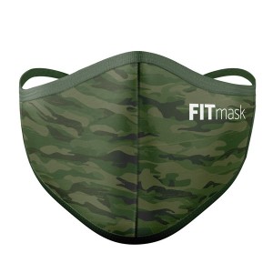 Mascarilla FITmask PRO Green Camo - Adulto