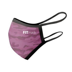 Mascarilla FITmask PRO Pink Camo - Adulto