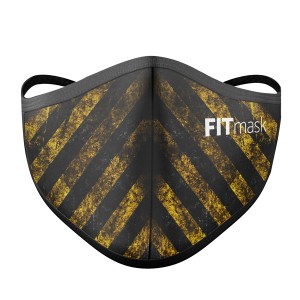 Mascarilla FITmask PRO Danger Yellow - Adulto