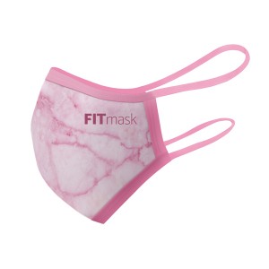 Mascarilla FITmask PRO Pink Marble - Ni&ntilde;o
